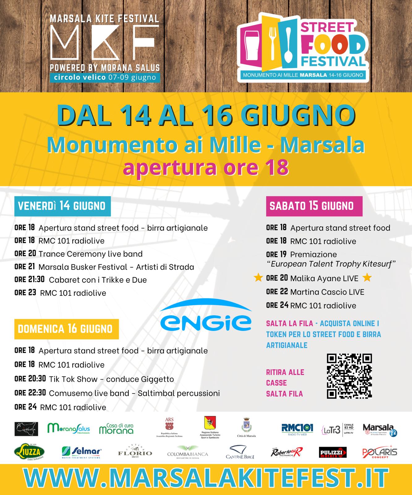 Marsala Kite Fest. Sport, musica, inclusione, street food...