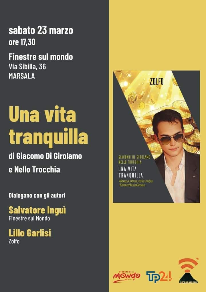 Presentazione del libro "Una vita tranquilla"