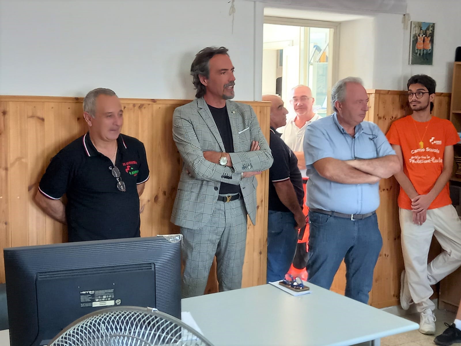 Campo scuola protezione civile. apertura a dammusello all'iniziativa de “la provvidenza” 