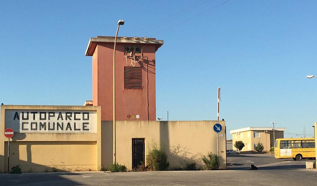 Furto di carburante all'Autoparco comunale di Marsala. Colto in flagranza di reato l'autore grazie alla videosorveglianza  