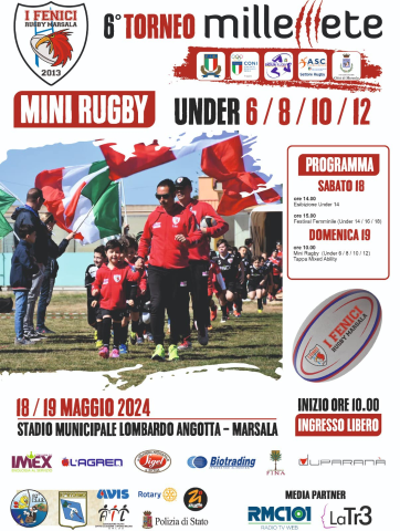 6° Torneo “Millemete”. Mini Rugby
