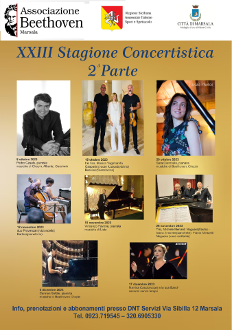 XXIII stagione concertistica 2023 - seconda parte