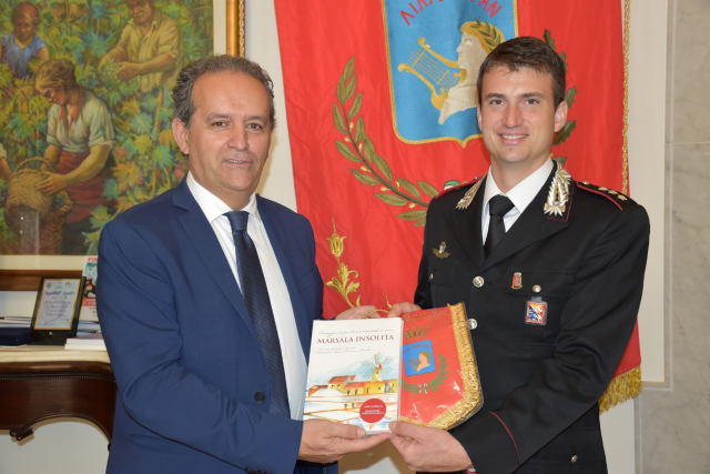 Il Cap. Guido Rosadoni lascia Marsala. Continuerà il suo servizio all'Accademia Militare di Modena