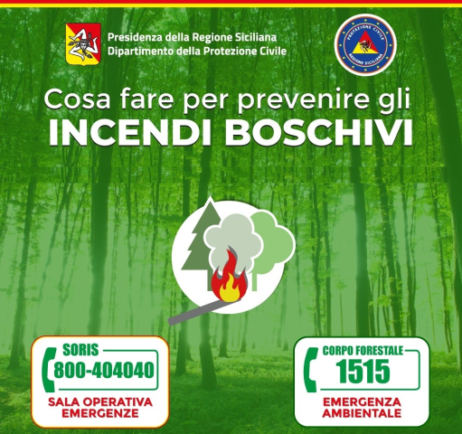 Prevenzione incendi boschivi. Obbligo di tenere puliti i terreni a tutela di ambiente, igiene pubblica e sicurezza del territorio